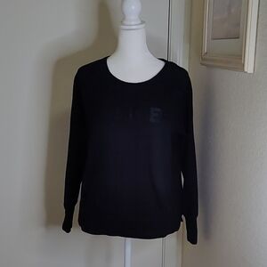 Womens Tommy Hilfiger Sport Black M Sweatshirt